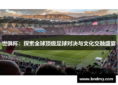 世俱杯：探索全球顶级足球对决与文化交融盛宴